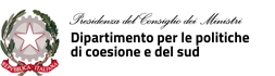 logo Dipartimento per le politiche di coesione e del sud